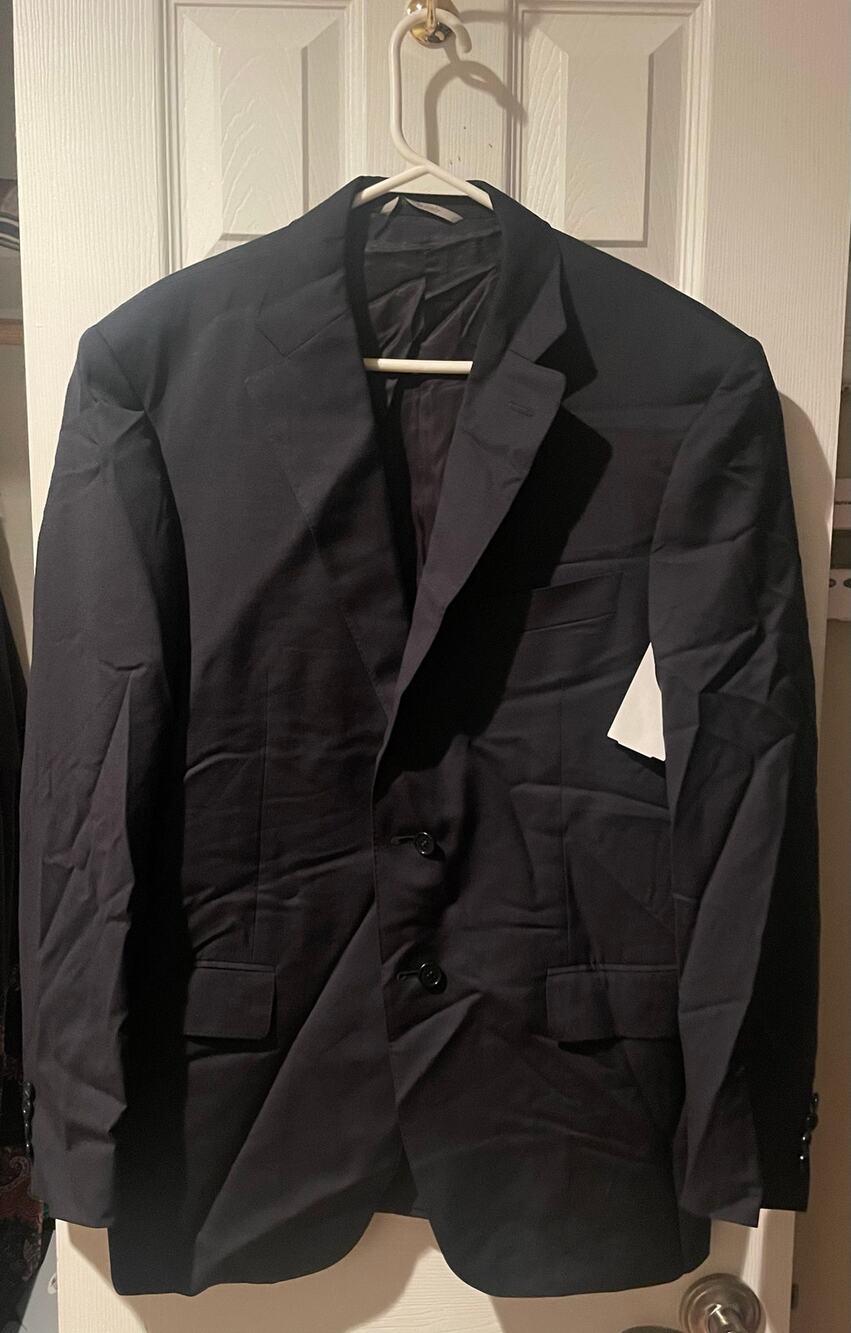 Made in Italy CANALI Classic Men's Suit Coat, A48